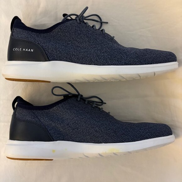 Cole Haan Men's Grand Plus Essex Distance Knit Oxford Sneaker Shoe Size 11 1/2M - Picture 13 of 14